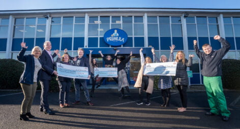 Local charities receiving donations outside of Primula offices